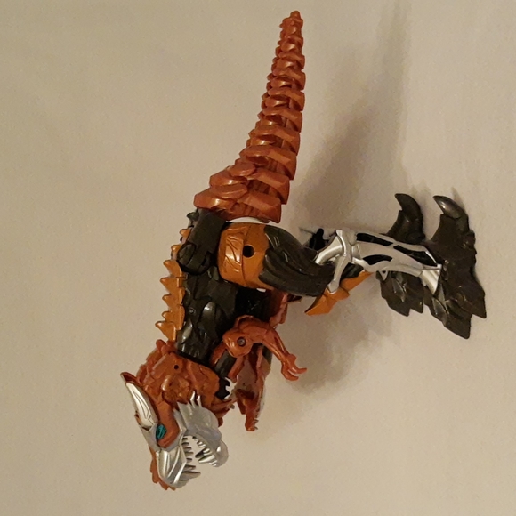 Transformers Age of Extinction Flip & Change GRIMLOCK with Box - Picture 10 of 16